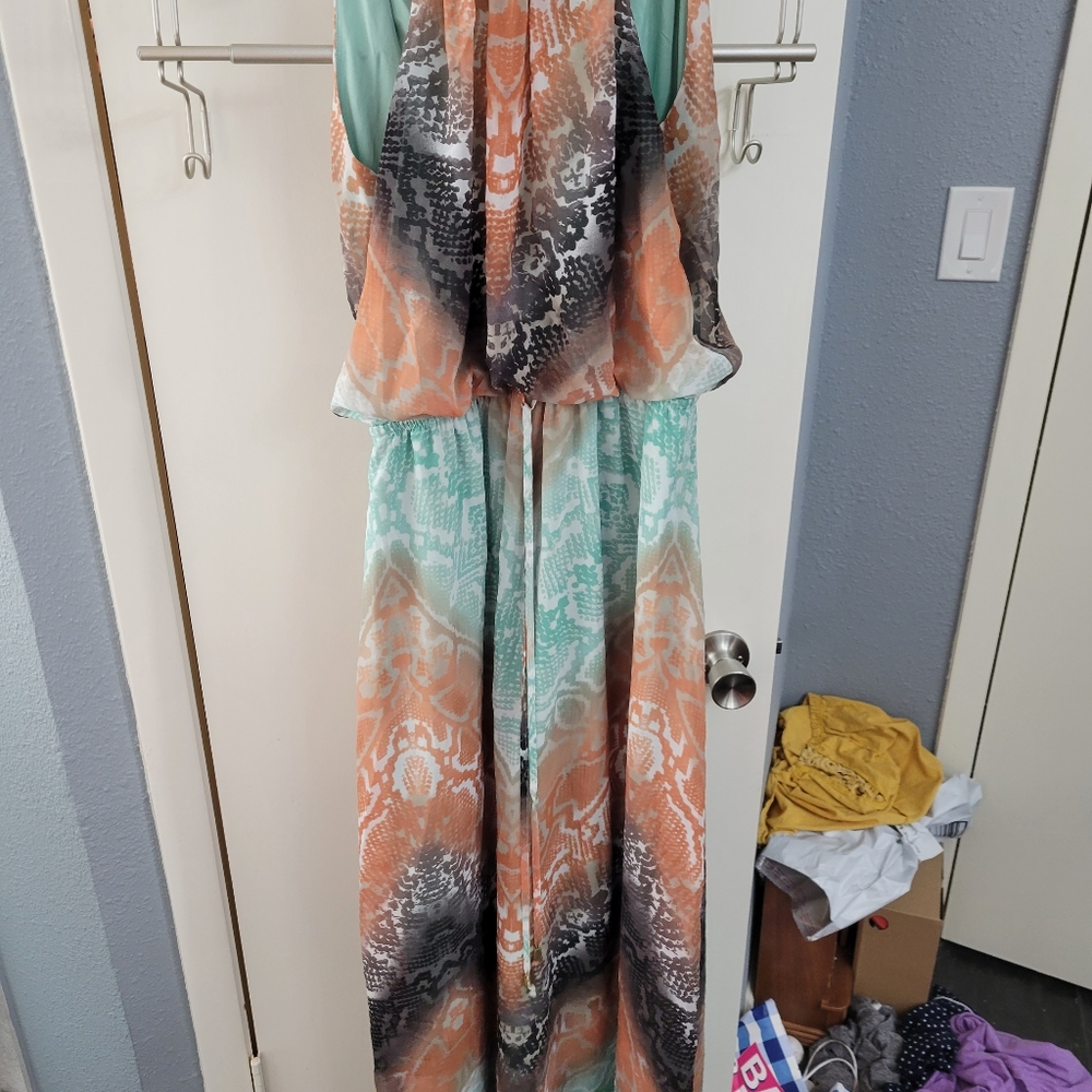 Vince Camuto Floor Length Dress